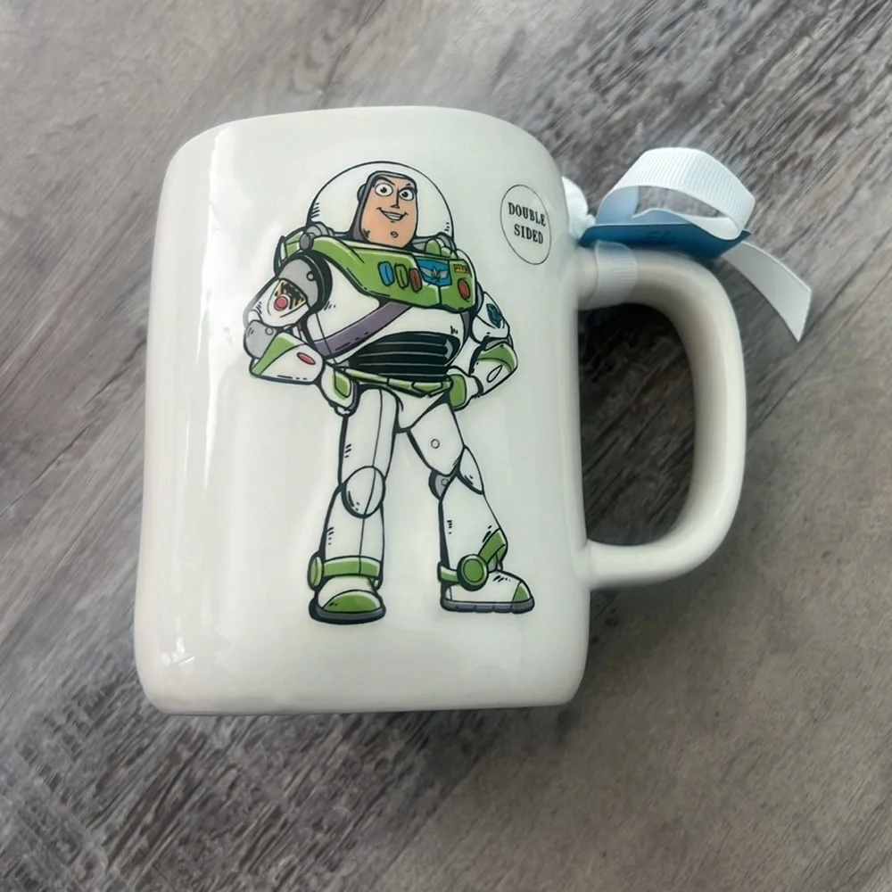 Toy Story Rae Dunn Disney Measuring Cups NWT Set of 4 and Buzz Lightyear Mug